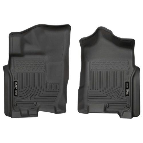 HUSKY Front Floor Liners 2017 Nissan Titan Crew Cab Pickup, 2016-2017 Nissan Tit