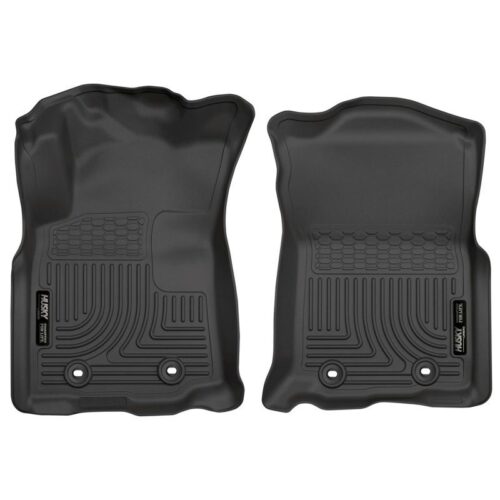 HUSKY Front Floor Liners 2018-2019 Toyota Tacoma Transmission:Automatic Double C – 13971