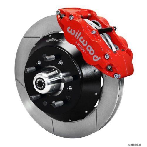 WILWOOD FNSL6R Front Hub Kit,14.00, Red 67-69 Camaro, 64-72 Nova, Chevelle”