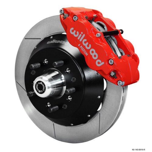 WILWOOD FNSL6R Front Hub Kit,12.88, Red WWE ProSpindle”