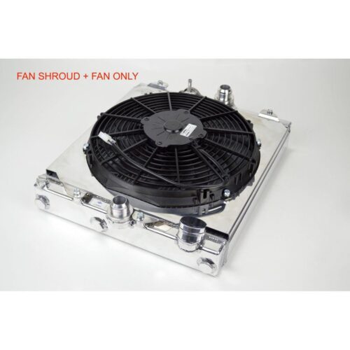 92-00 Civic All-Aluminum Fan Shroud w/ 12-inch SPAL fan