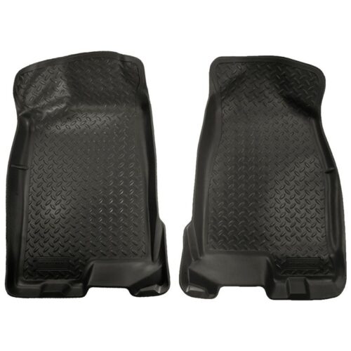 HUSKY Front Floor Liners 2004-2012 Chevrolet Colorado Crew Cab Pickup, 2004-2012