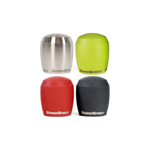 Grimmspeed Stubby Shift Knob Stainless Steel Raw M12x1.25 Manual For Subaru/Ford