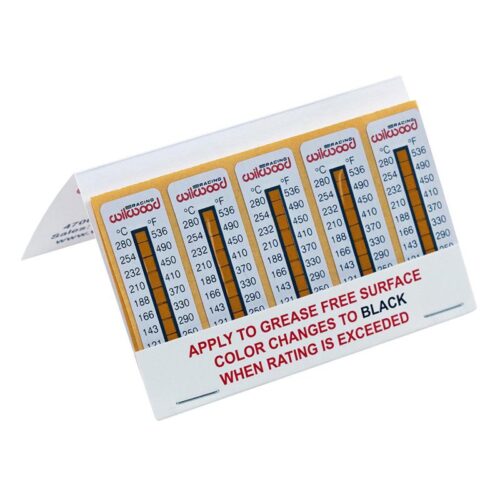 WILWOOD Sticker Pack, Caliper Temperature