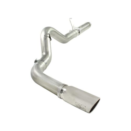 aFe ATLAS 5in Aluminized Steel DPF-Back Exhaust System w/Polished Tip Dodge RAM