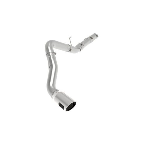 aFe ATLAS 5 IN Aluminized Steel DPF-Back Exhaust System w/Polished Tip RAM Diese – 49-02078-P