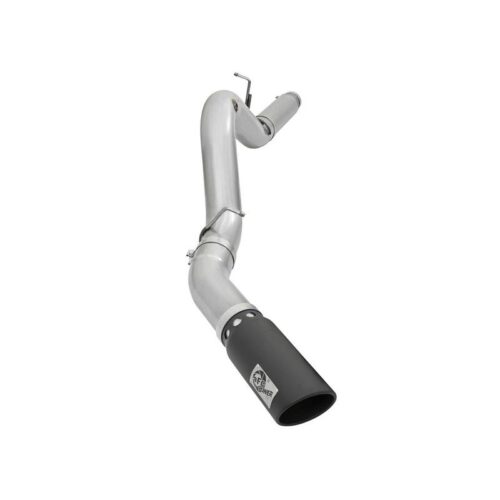 aFe ATLAS 5in Aluminized Steel DPF-Back Exhaust System w/Black Tip GM Diesel Tru