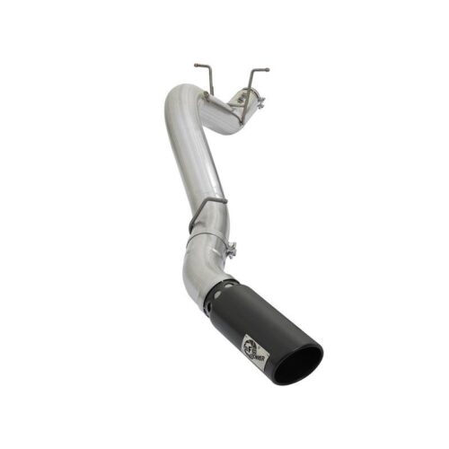 aFe ATLAS 4in Aluminized Steel DPF-Back Exhaust System w/Black Tip – 49-04085-B