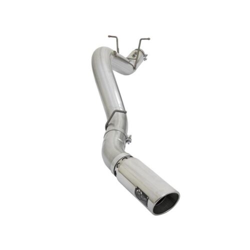 aFe ATLAS 4in Aluminized Steel DPF-Back Exhaust System w/Polished Tip – 49-04085-P