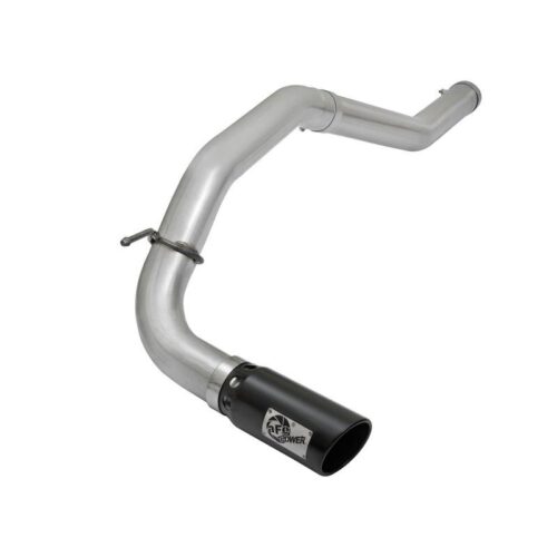 aFe ATLAS 4in DPF-Back Aluminized Steel Exhaust System w/Black Tip Nissan Titan