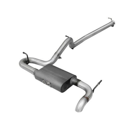 aFe Scorpion 2-1/2in Aluminized Steel Cat-Back Exhaust System Jeep Wrangler (JK) – 49-08043