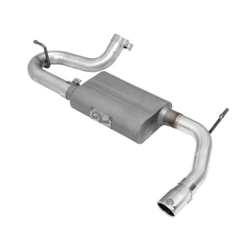 aFe Scorpion 2-1/2in Aluminized Steel Axle-Back Exhaust System w/Polished Tip Je