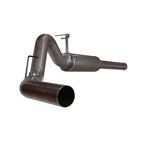 aFe Large Bore-HD 4in 409 Stainless Steel Cat-Back Exhaust System Dodge Diesel T – 49-12002