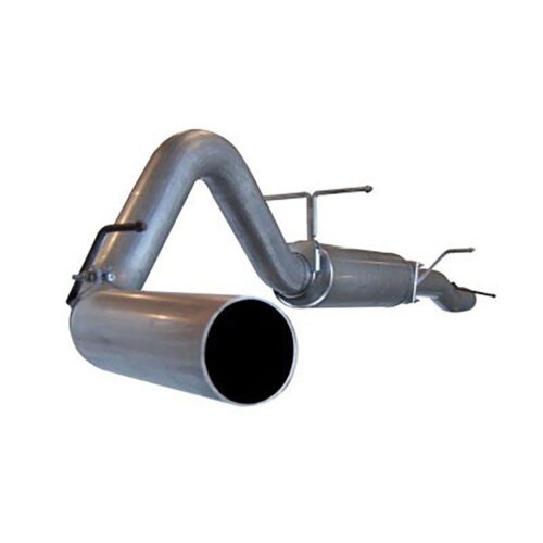 aFe Large Bore-HD 4in 409 Stainless Steel Cat-Back Exhaust System Ford Diesel Tr – 49-13003