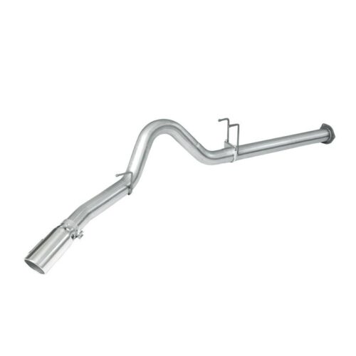 aFe Large Bore-HD 4in 409 Stainless Steel DPF-Back Exhaust System Ford Diesel Tr – 49-13028