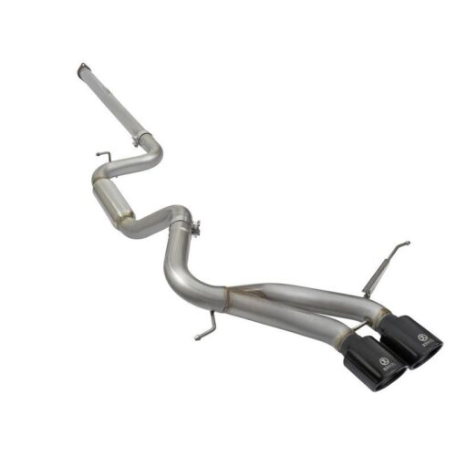 aFe Takeda 3in 304 Stainless Steel Cat-Back Exhaust System w/Black Tip Ford Focu