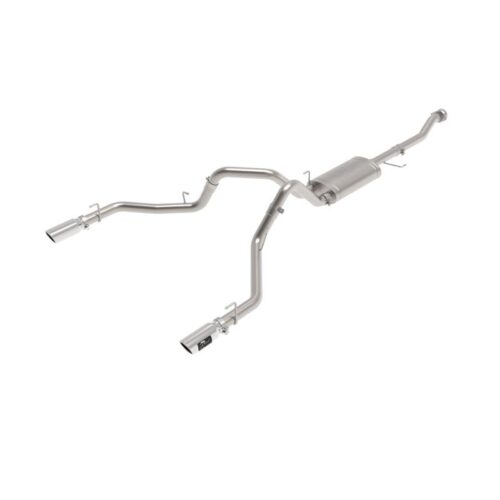 aFe Vulcan Series 3 IN 304 Stainless Steel Cat-Back Exhaust System w/ Polished T