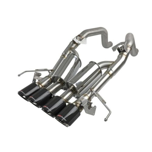 aFe MACH Force-Xp 304 Stainless Steel Axle-Back Exhaust System w/ Carbon Fiber T – 49-34056-1C