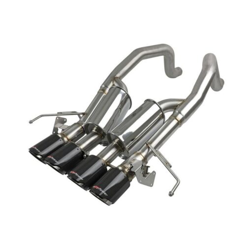 aFe MACH Force-Xp 304 Stainless Steel Axle-Back Exhaust System w/ Carbon Fiber T – 49-34082-1C