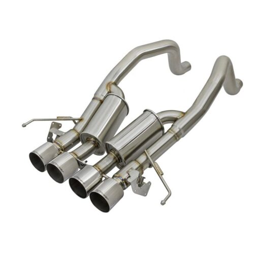 aFe MACH Force-Xp Axle-Back Exhaust System w/ Quad Polished Tips Chevrolet Corve