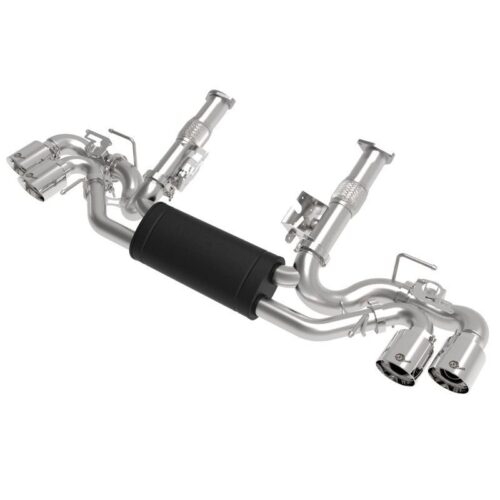 aFe MACH Force-Xp 2-1/2 IN 304 Stainless Steel Cat-Back Exhaust w/Polished Tips – 49-34124-P