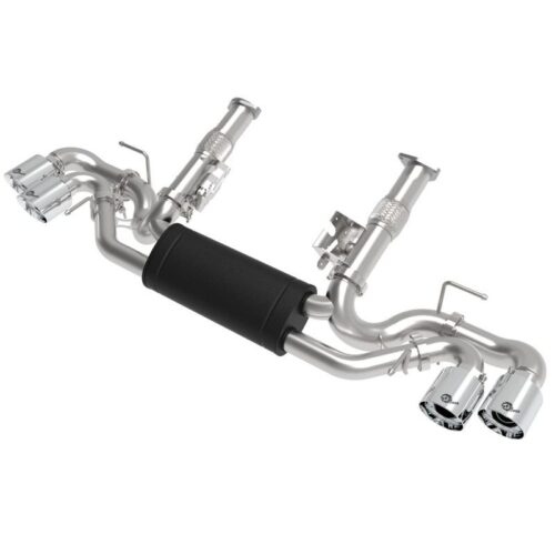 aFe MACH Force-Xp 304 Stainless Steel Cat-Back Exhaust w/ Muffler Polished (No N