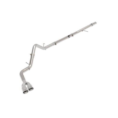 aFe Rebel XD Series 3 IN 304 Stainless Steel DPF-Back Exhaust w/Dual Polished Ti – 49-34129-P