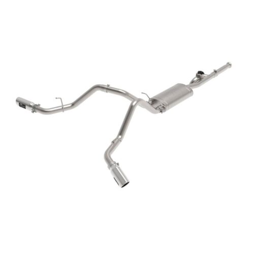 aFe Gemini XV 3 IN 304 Stainless Steel Cat-Back Exhaust System w/ Cut-Out Polish – 49-34131-P