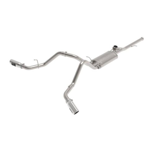 aFe Gemini XV 3 IN 304 Stainless Steel Cat-Back Exhaust System w/ Cut-Out Polish – 49-34132-P