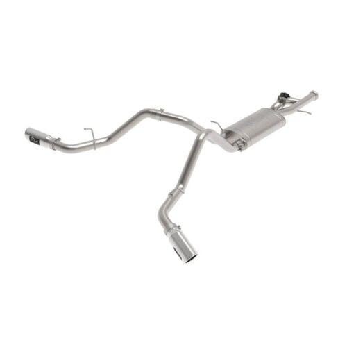 aFe Gemini XV 3 IN 304 Stainless Steel Cat-Back Exhaust System w/ Cut-Out Polish – 49-34133-P