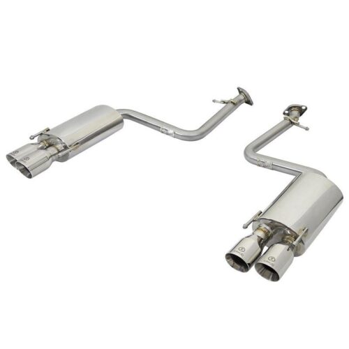 aFe Takeda 2in Stainless Steel Axle-Back Exhaust Sys w/Polished Tips