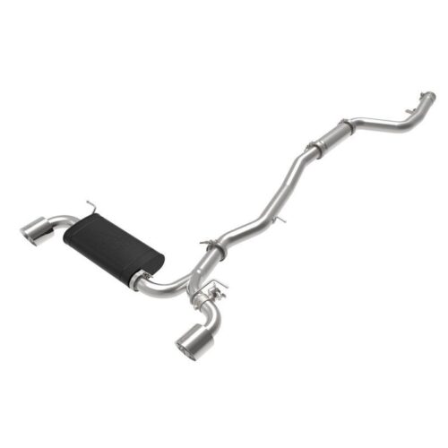 aFe Takeda 3 IN to 2-1/2 IN 304 Stainless Steel Cat-Back Exhaust System w/Polish – 49-36043-P