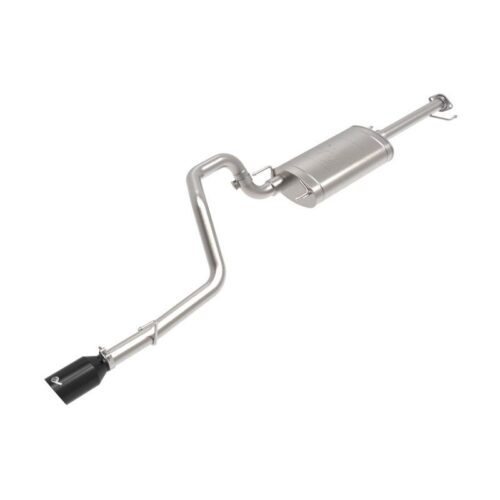 aFe Vulcan Series 2-1/2 IN 304 Stainless Steel Cat-Back Exhaust System w/Black T – 49-36048-B