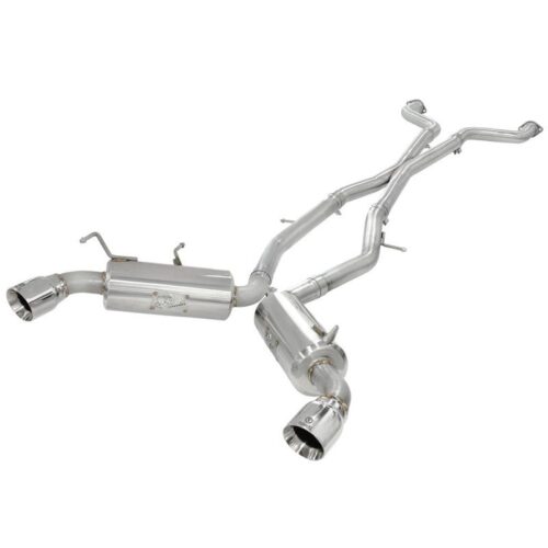 aFe Takeda 2-1/2in 304 Stainless Steel Cat-Back Exhaust System