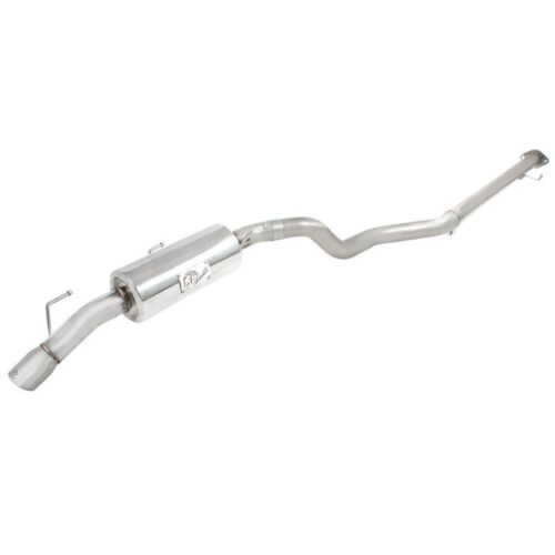 aFe Takeda 2-1/2in 304 Stainless Steel Cat-Back Exhaust System w/Polished Tip Ni