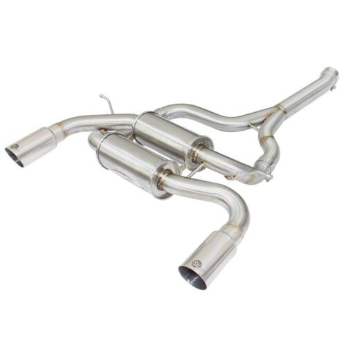 aFe MACH Force-Xp 2-1/2in Stainless Steel Down-Pipe Back Exhaust Sys w/Polished – 49-36325-P