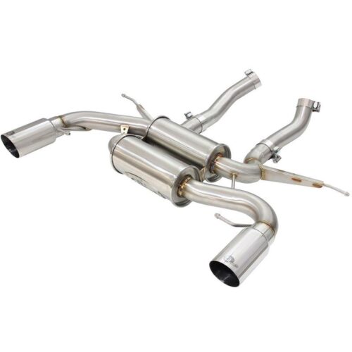 aFe MACH Force-Xp 2-1/2in Stainless Steel Down-Pipe Back Exhaust Sys w/Polished – 49-36327-P