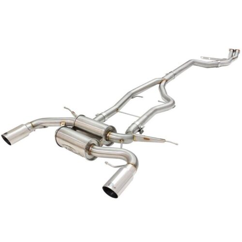 aFe MACH Force-Xp 3 to 2-1/2in Stainless Steel Cat-Back Exhaust Sys w/Polished T – 49-36328-P