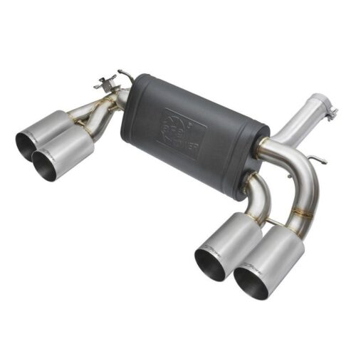 aFe MACH Force-Xp 3 to 2-1/2in 304 Stainless Steel Axle-Back Exhaust w/Polished