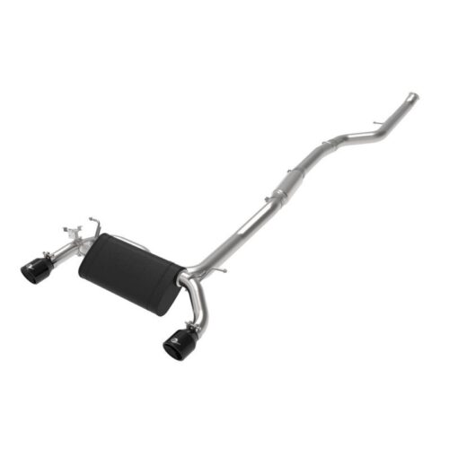 aFe MACH Force-XP 3 IN to 2-1/2 IN 304 Stainless Steel Cat-Back Exhaust Black BM