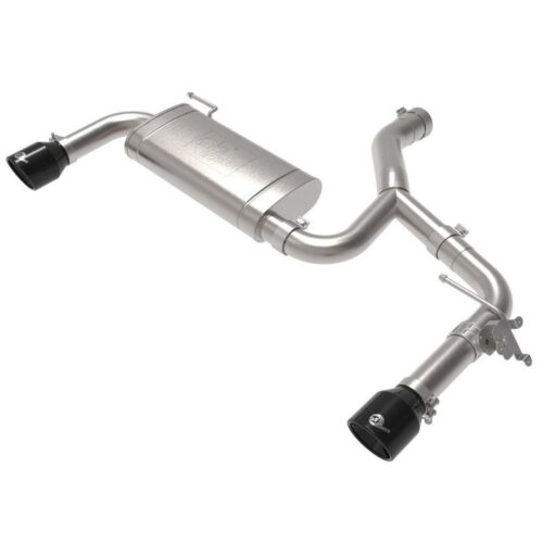 aFe MACH Force-Xp 3 to 2-1/2 IN Stainless Steel Axle-Back Exhaust w/Black Tip BM