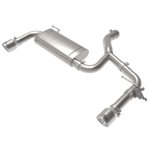 aFe MACH Force-Xp 3 to 2-1/2 IN Stainless Steel Axle-Back Exhaust w/Polished Tip – 49-36349-P