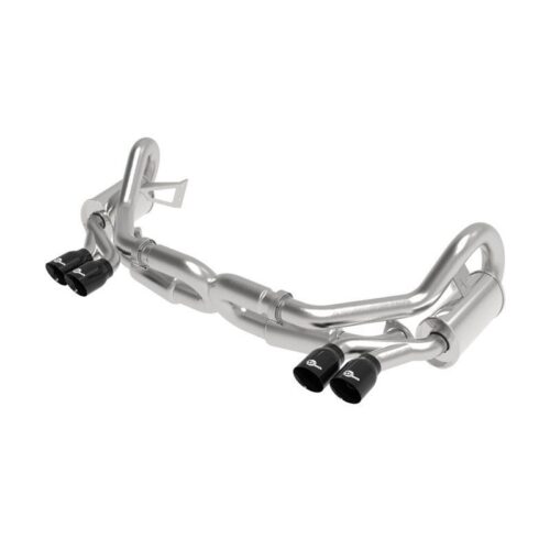 aFe MACH Force-Xp 2-1/2 IN 304 Stainless Steel Cat-Back Exhaust w/Black Tips Por – 49-36406-1B