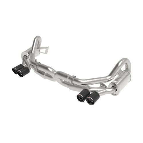 aFe MACH Force-Xp 2-1/2 IN 304 Stainless Steel Cat-Back Exhaust w/Carbon Fiber T – 49-36406-1C