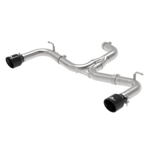 aFe MACH Force-Xp 3 IN to 2-1/2 IN Stainless Steel Axle-Back Exhaust System Blac – 49-36417-B