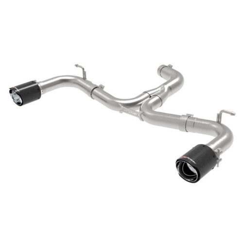 aFe MACH Force-Xp 3 IN to 2-1/2 IN Stainless Steel Axle-Back Exhaust System Carb – 49-36417-C