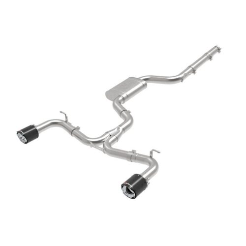 aFe MACH Force-Xp 3 IN to 2-1/2 IN Stainless Steel Cat-Back Exhaust System Carbo – 49-36422-C