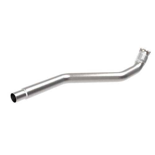 aFe MACH Force-Xp 3 IN 304 Stainless Steel Front Resonator Delete Pipe Audi A4/A