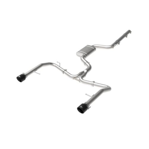 aFe MACH Force-Xp 3 IN to 2-1/2 IN Stainless Steel Cat-Back Exhaust System Black – 49-36432-B