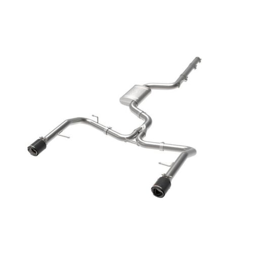 aFe MACH Force-Xp 3 IN to 2-1/2 IN Stainless Steel Cat-Back Exhaust System Carbo – 49-36432-C